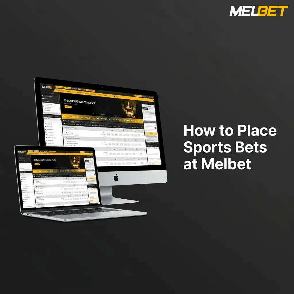 Step-by-step guide on how to place sports bets at Melbet including registration, deposit, and bet slip process