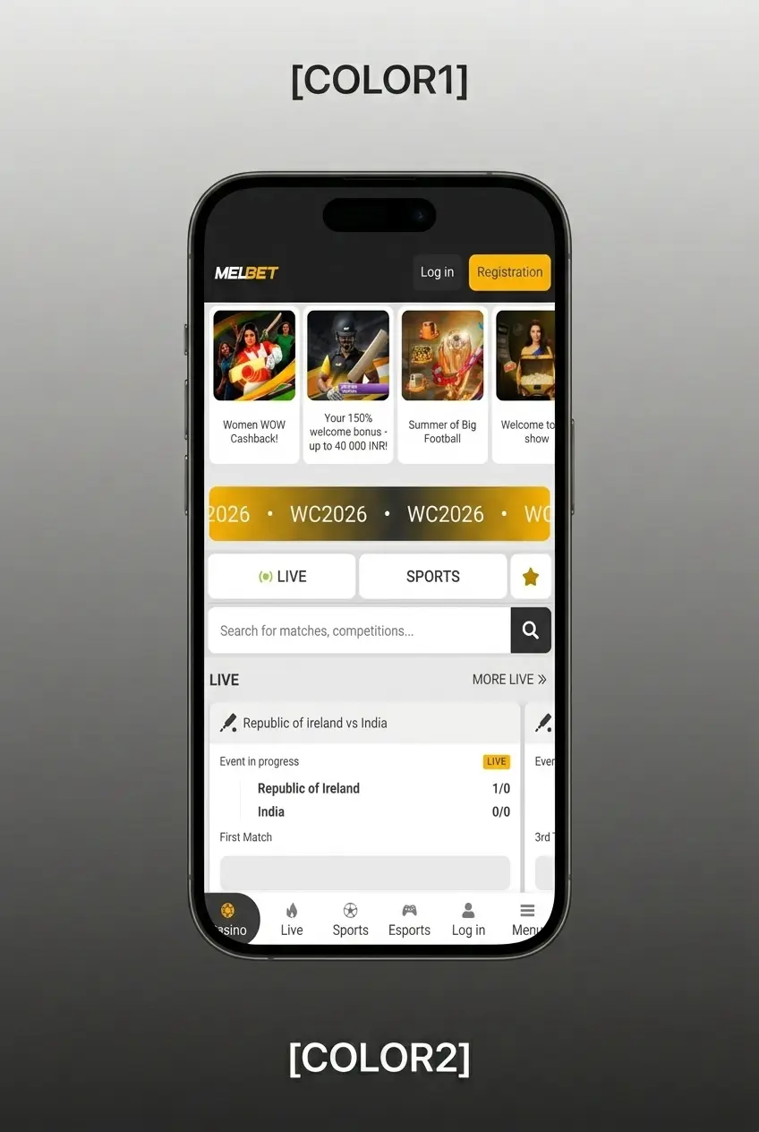 Melbet PWA icon added to iOS home screen for one-tap browser-based betting app access