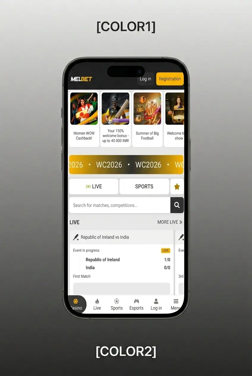 Melbet PWA icon added to iOS home screen for one-tap browser-based betting app access