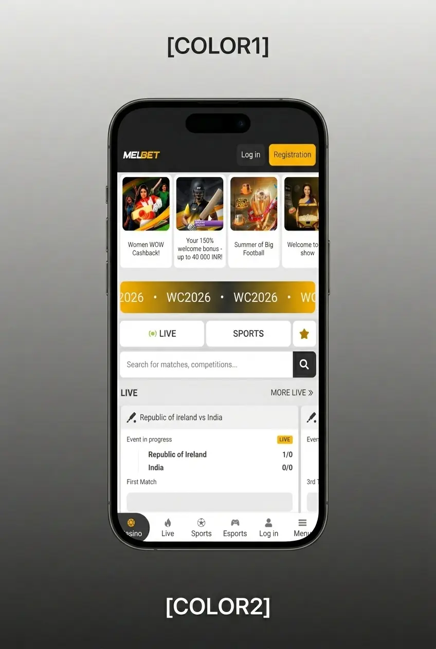 Melbet PWA icon added to iOS home screen for instant one-tap browser-based app access