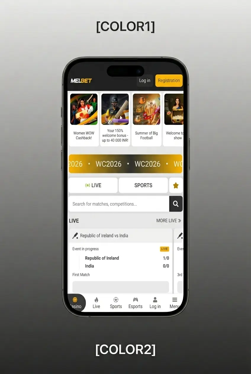 Melbet PWA app icon added to iOS home screen for instant one-tap browser-based access without native installation