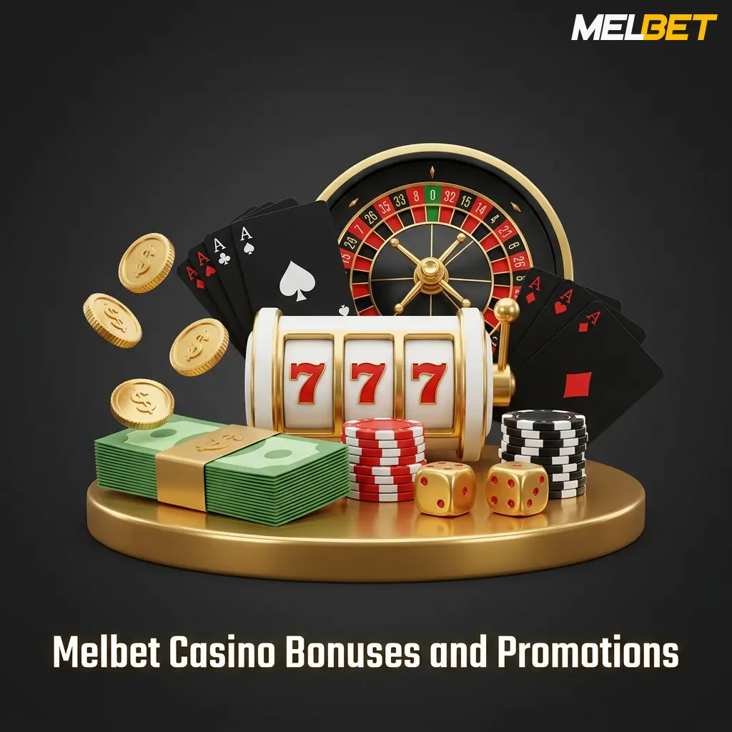 Melbet Casino bonuses including cashback, free spins, reload offers, tournaments, and birthday rewards for India players