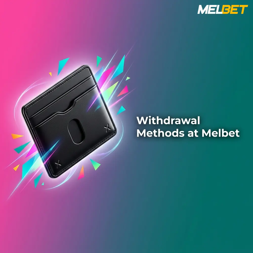 Melbet withdrawal methods showing UPI, crypto, and bank transfer options with limits and processing times for Indian players